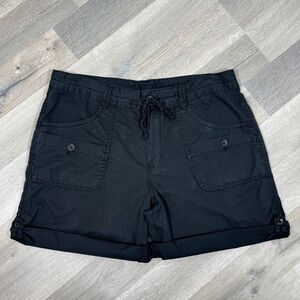 Supplies Cotton‎ Twill Cuffed Utility Chino Shorts Black 14